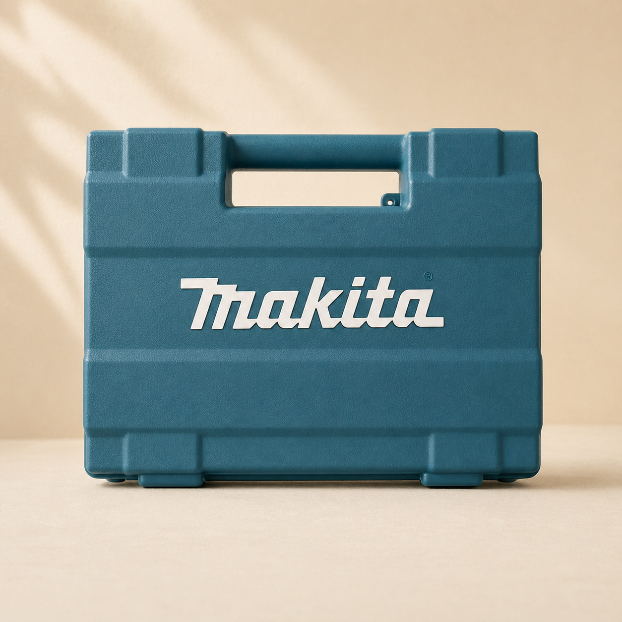 Complete Makita drill bit set with hole saws and socket bits