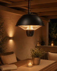 Hangend outdoor verwarmer met aan/uit schakelaar chain