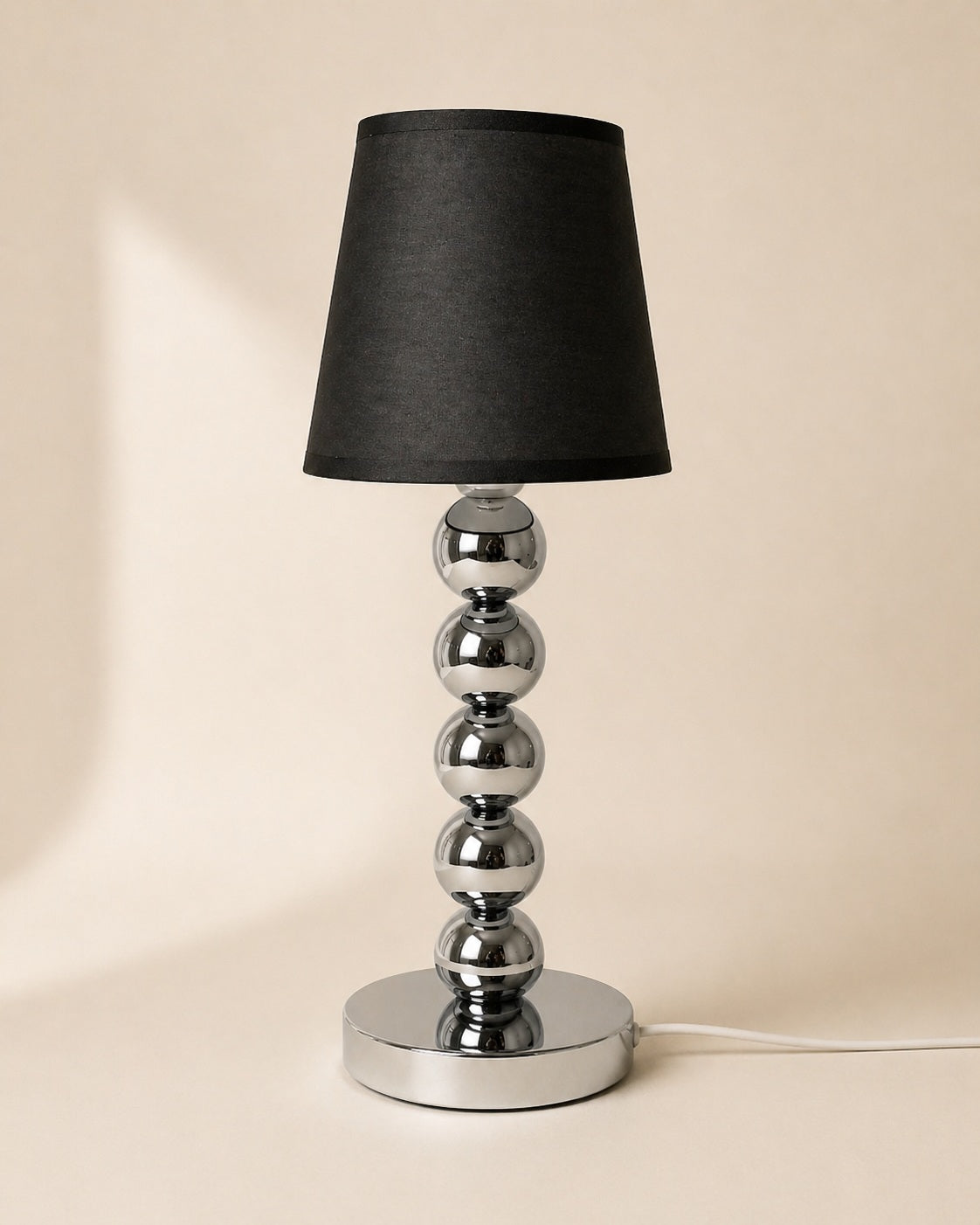 Modern zilver lamp voet voor side table bedside