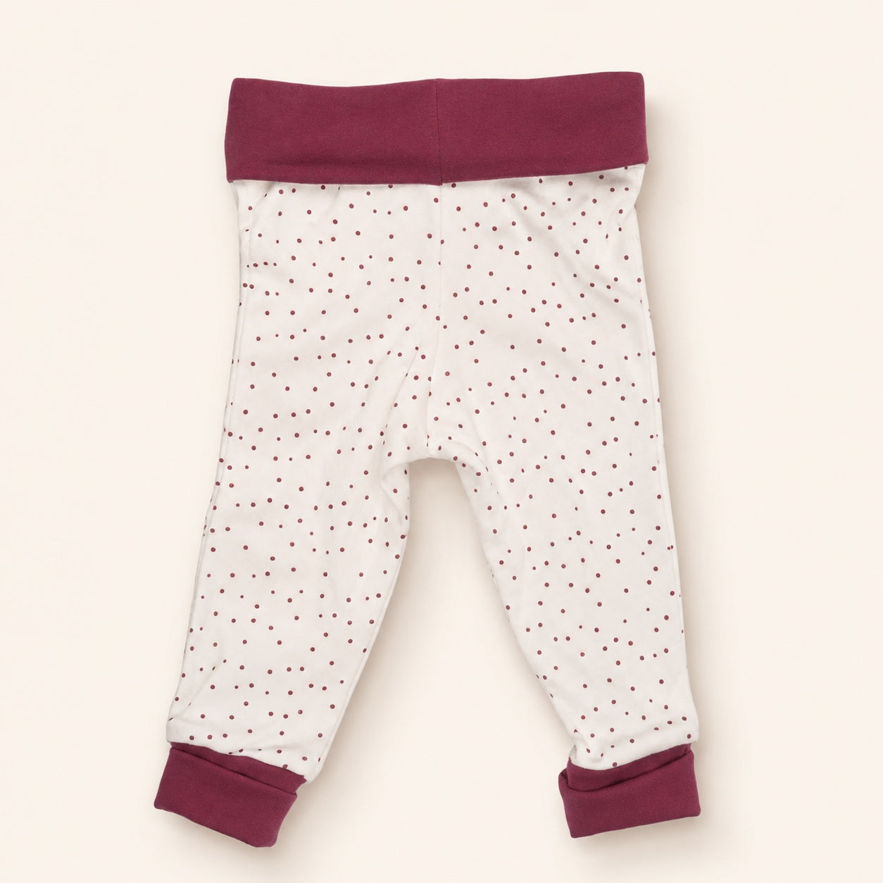Tiny One dotted baby trousers made from 100 percent biologisch katoen