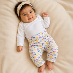 Tiny One floral baby broek made from 100 percent biologisch katoen