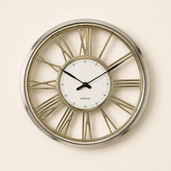 33 cm decorative gold wall clock for living room