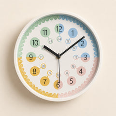 25 cm children’s wandklok voor learning tell time