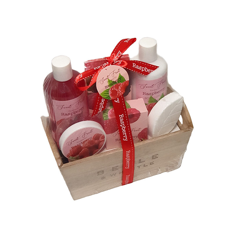 Gift box - Raspberry spa set