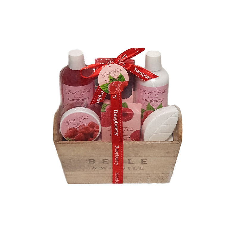 Gift box - Raspberry spa set