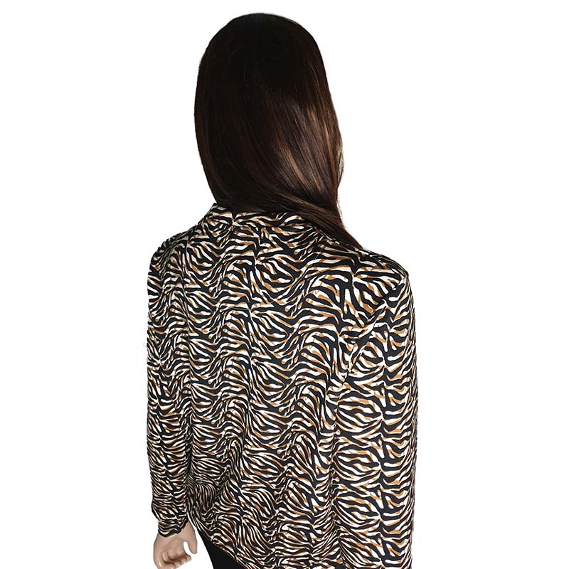 Stories - Women shirt with tiger stripes